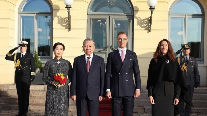Finish President hosts Party chief To Lam and spouse on official visit to Helsinki